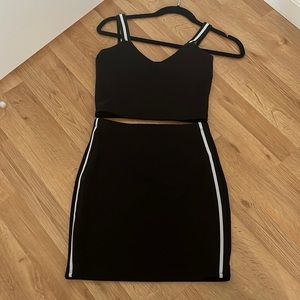 Top and skirt set